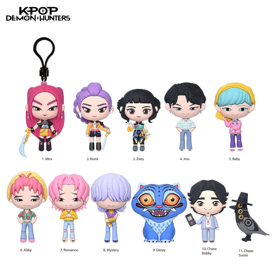 Monogram: K-Pop Demon Hunters – Series 1 Bag Clips