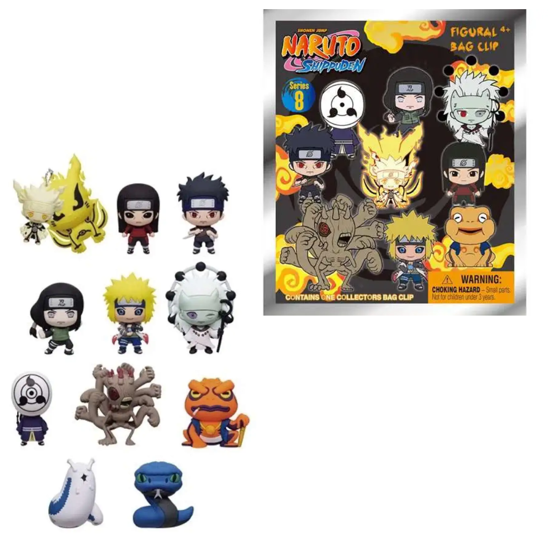 Monogram: Naruto 3D Foam Bag Clip, Series 8