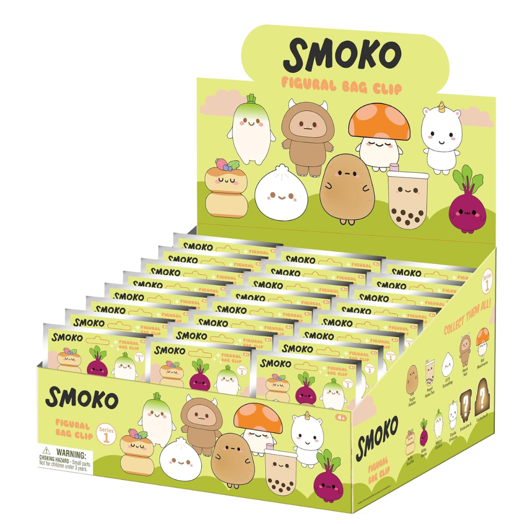 Monogram: Smoko 3D Foam Bag Clip, Series 1