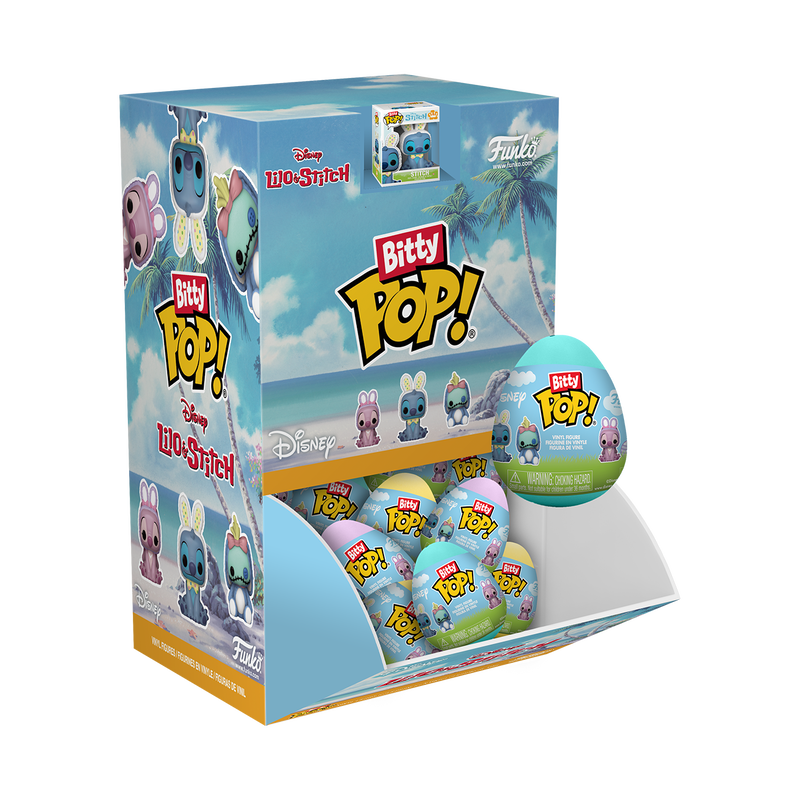 Bitty Funko Pop! Easter Egg: Disney - Lilo & Stitch Singles 24pcs PDQ
