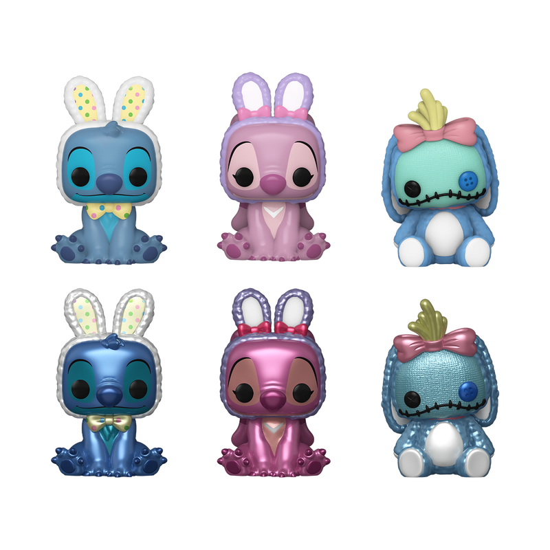 Bitty Funko Pop! Easter Egg: Disney - Lilo & Stitch Singles 24pcs PDQ