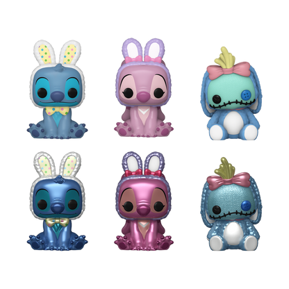 Bitty Funko Pop! Easter Egg: Disney - Lilo & Stitch Singles 24pcs PDQ