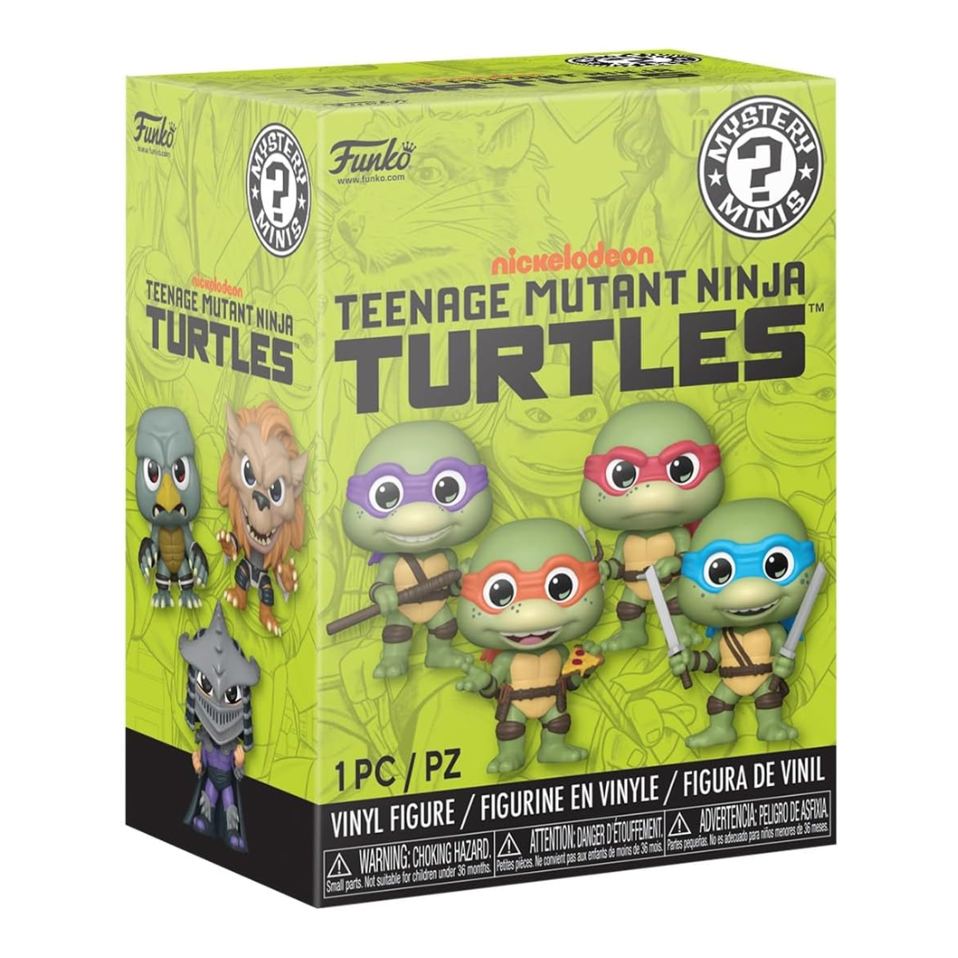 Mytery Mini! Animation: Teenage Mutant Ninja Turtles 2  3