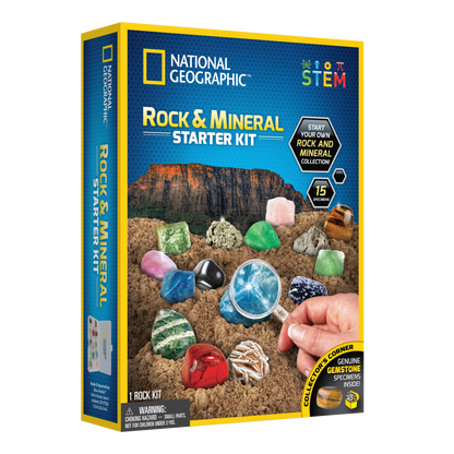 Nat Geo Rock & Mineral Starter Kit