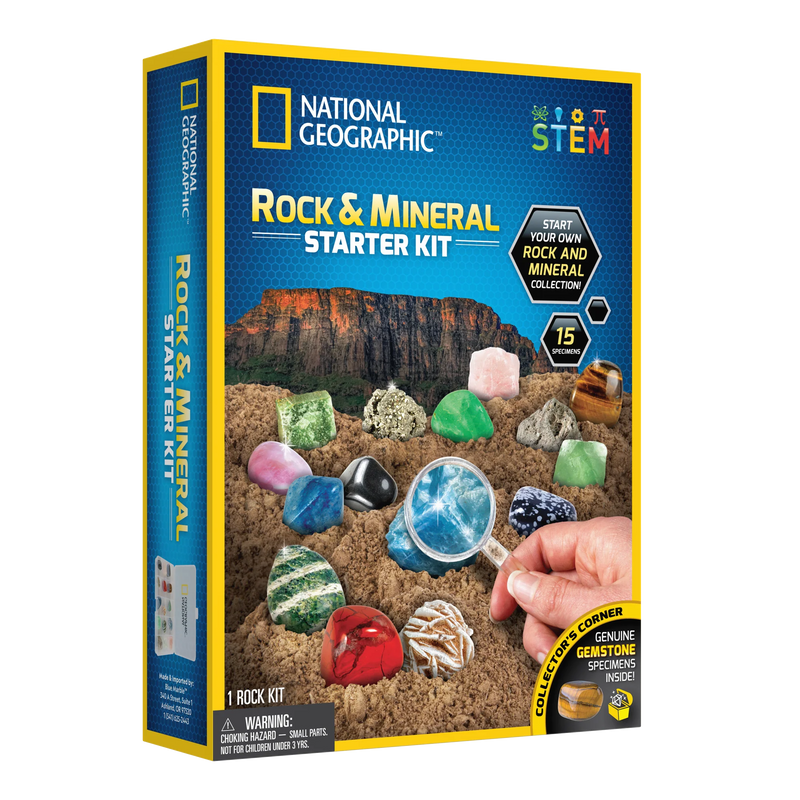 Nat Geo Rock & Mineral Starter Kit