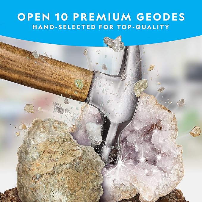 Nat Geo Break Open 10 Geodes 6