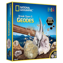 Nat Geo Break Open 5 Geodes Kit 1