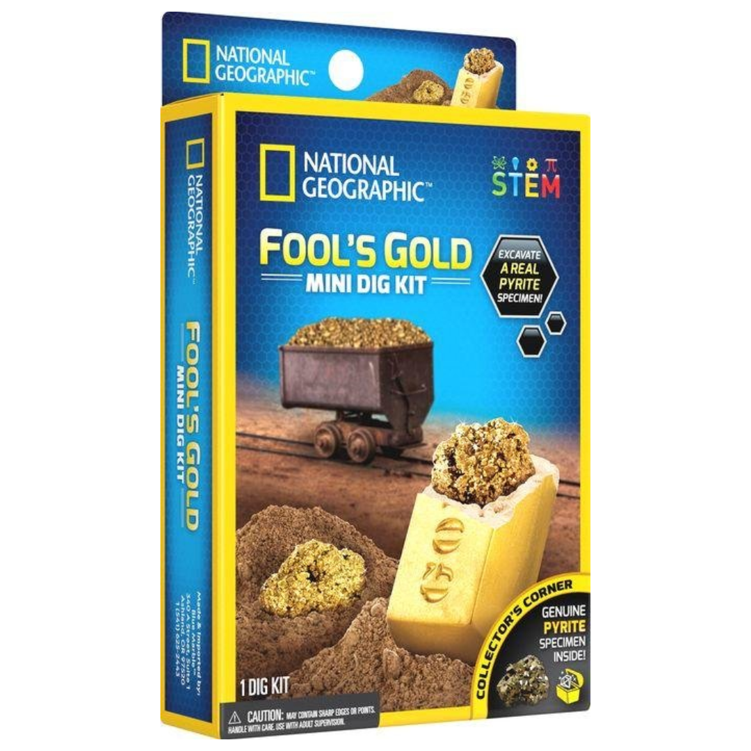 Nat Geo Carded Fools Gold Mini Dig Kit 1