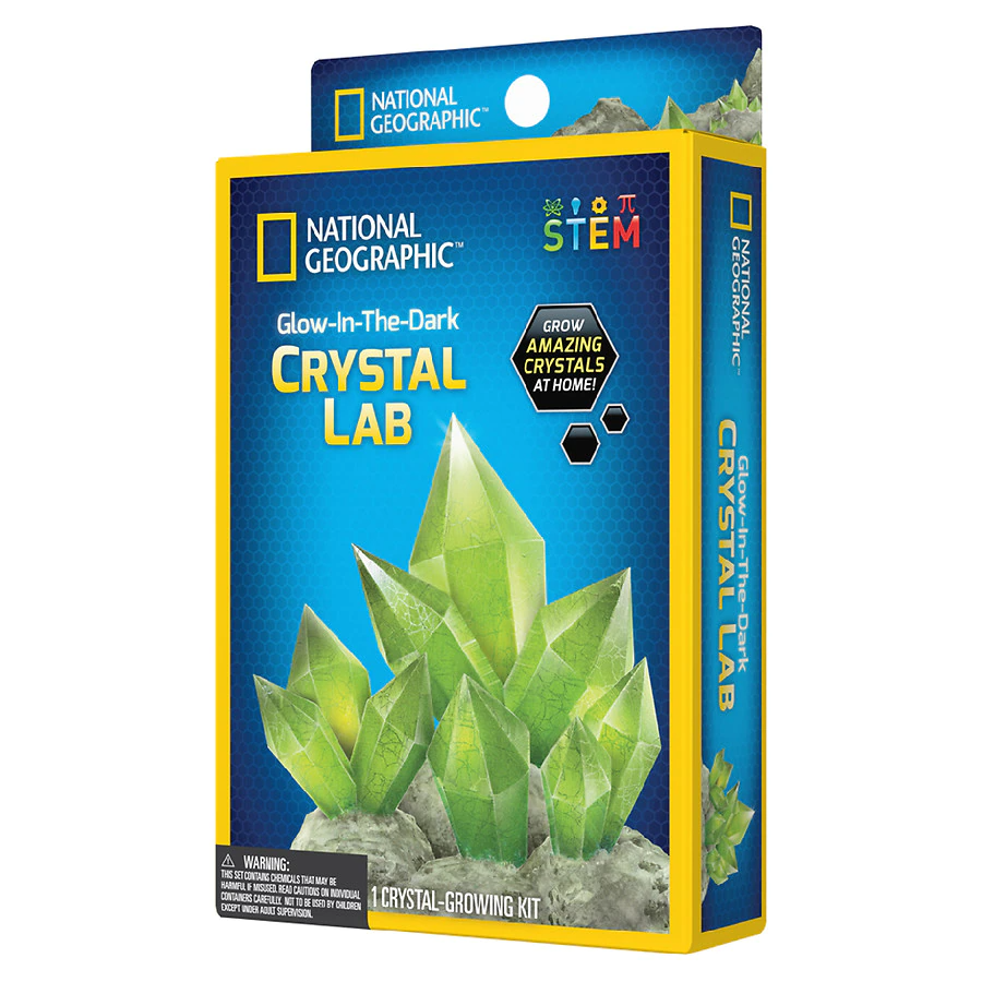 Nat Geo Carded Glow-In-The-Dark Crystal Lab 1