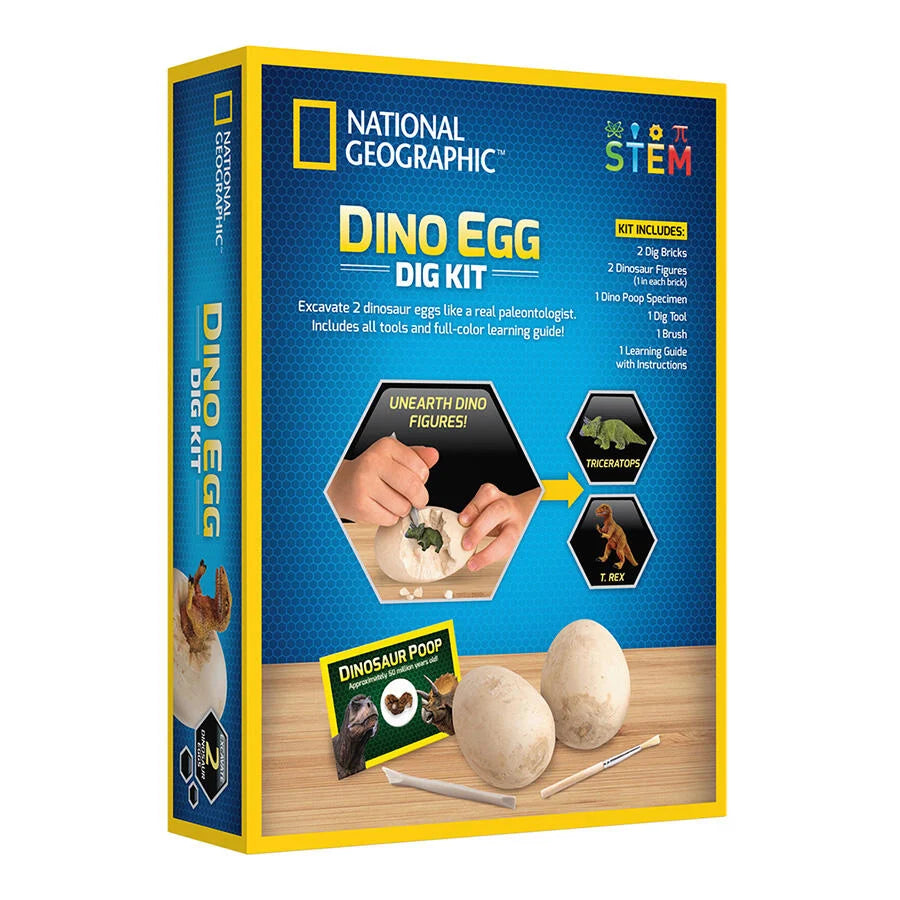 Nat Geo Dino Egg Dig Kit 2