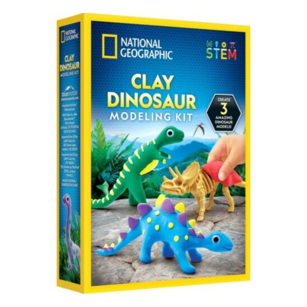 Nat Geo Dino Skeletons With Modeling Clay 1