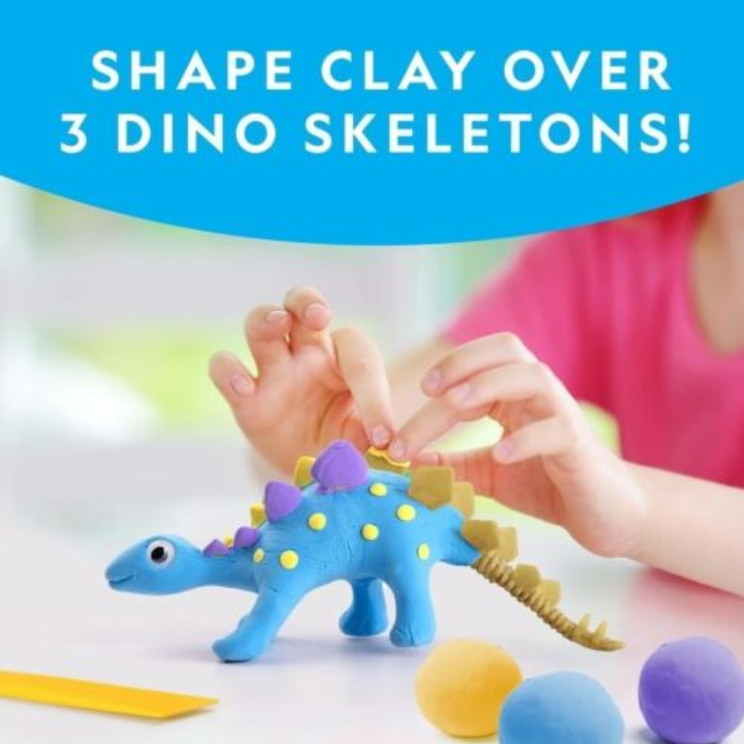Nat Geo Dino Skeletons With Modeling Clay 6