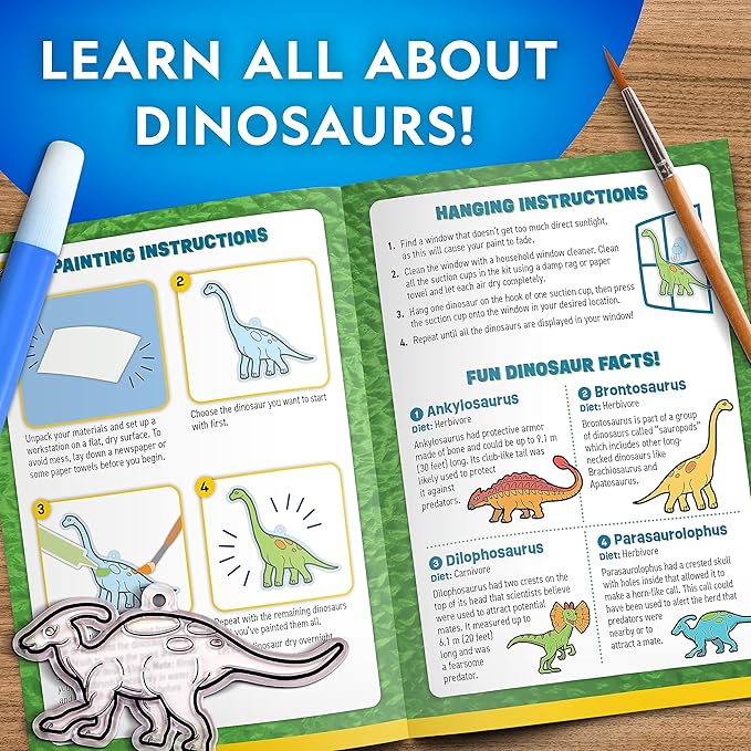 Nat Geo Gid Stained Glass Dinosaurs 3