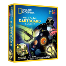 Nat Geo Glow-In-The-Dark Dartboard Game Set 1