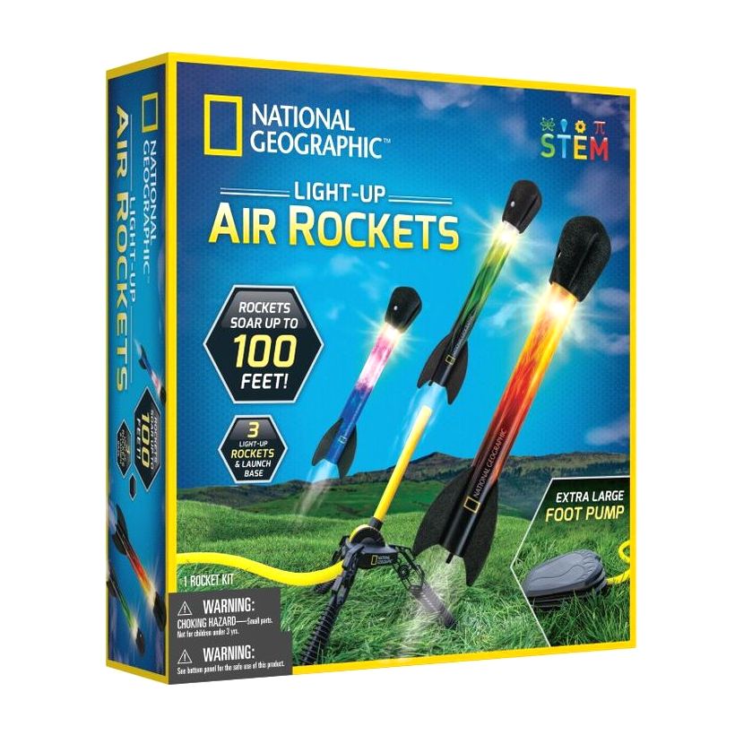 Nat Geo Light-Up Air Rockets 1