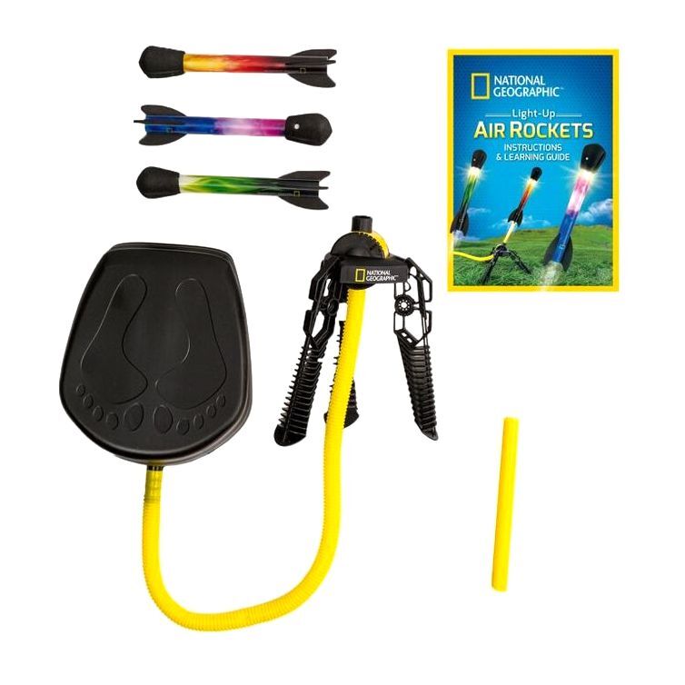 Nat Geo Light-Up Air Rockets 4