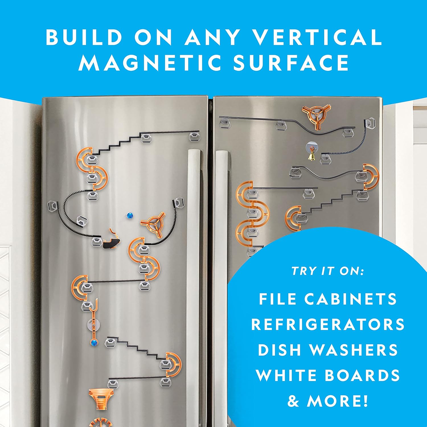 Nat Geo Magnetic Marble Run - 75 Pieces 3