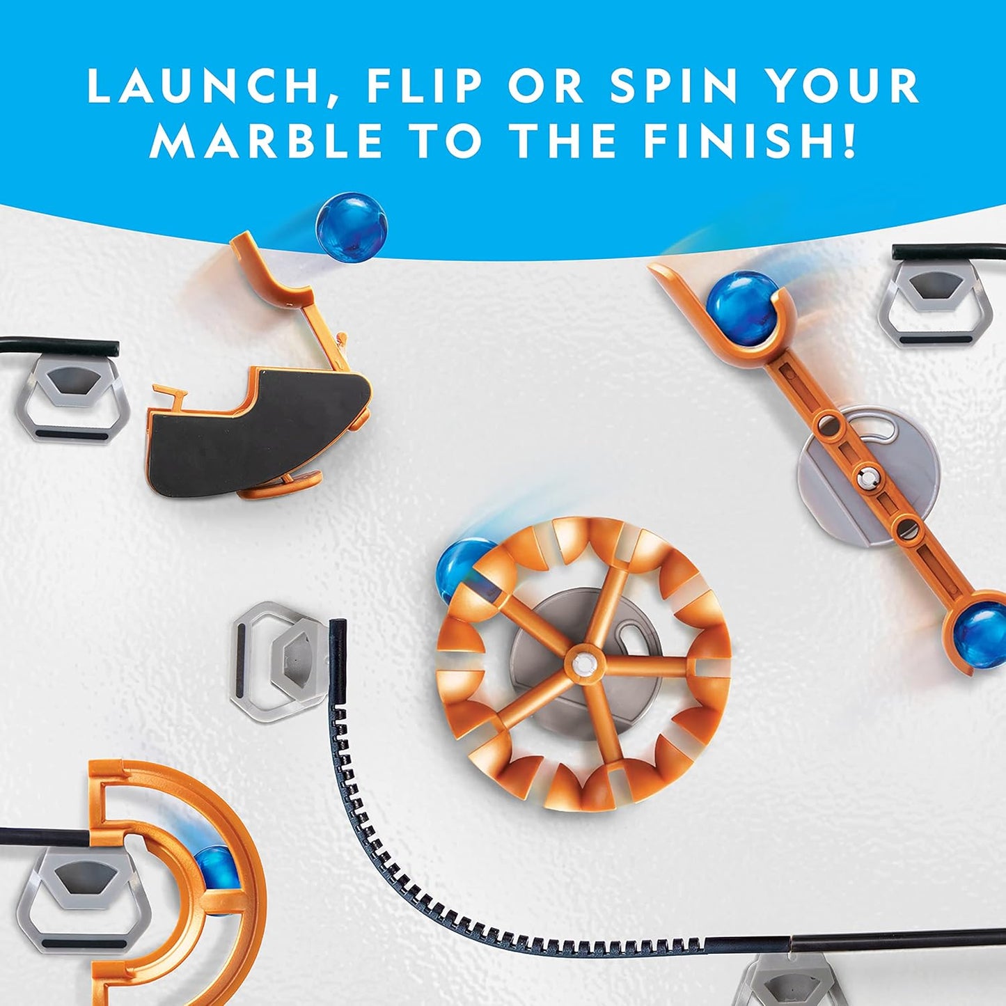 Nat Geo Magnetic Marble Run - 75 Pieces 8