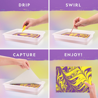 Nat Geo Paint Marbling Craft Kit 4