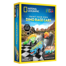 Nat Geo Paint Your Own Dino Race Cars 1