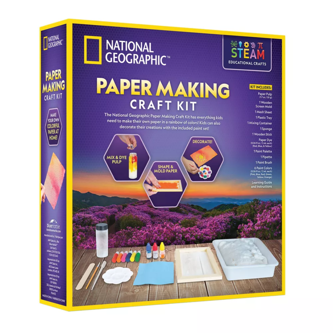 Nat Geo Paper Making Craft Kit 2