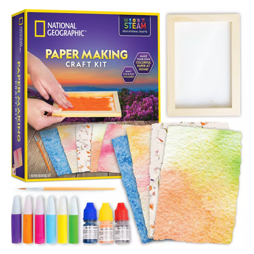 Nat Geo Paper Making Craft Kit 3