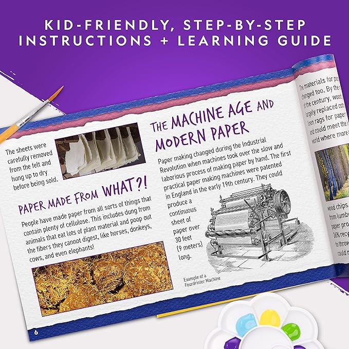 Nat Geo Paper Making Craft Kit 6