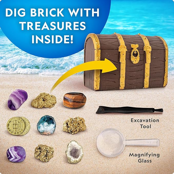 Nat Geo Pirate Treasure Dig Kit 3