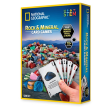 Nat Geo Rock & Mineral Card Games 1