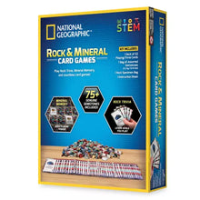 Nat Geo Rock & Mineral Card Games 2