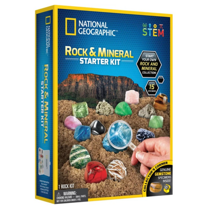 Nat Geo Rock & Mineral Starter Kit 1
