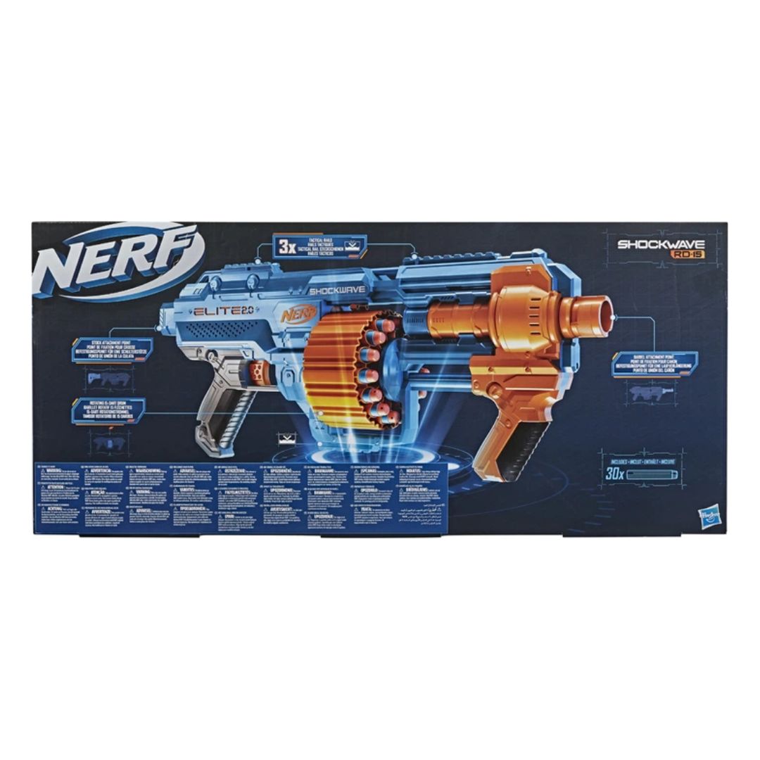Nerf Elite 2.0 Shockwave Rd-15 Blaster