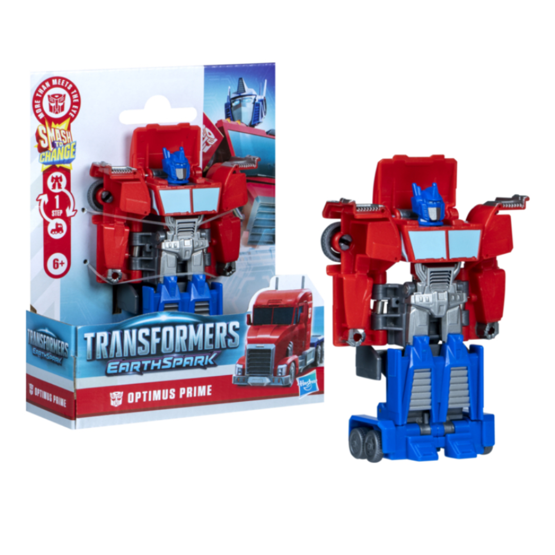 Hasbro Transformers Earthspark 1 Step Smash - Optimus
