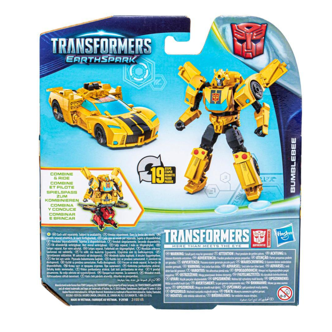Hasbro Transformers Earthspark 1 Step Smash - Bumble Bee