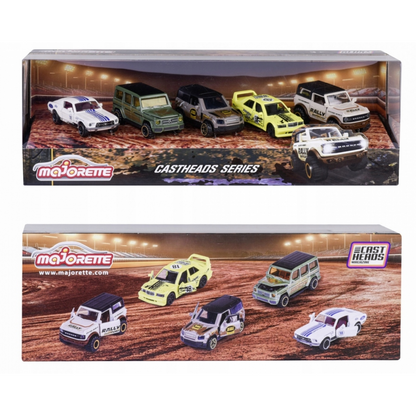 Majorette 5 Pieces Giftpack - Cast Heads Series