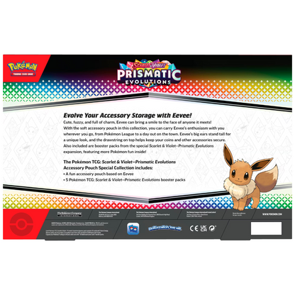 Pokémon Trading Card- Prismatic Evolutions Pouch Collection