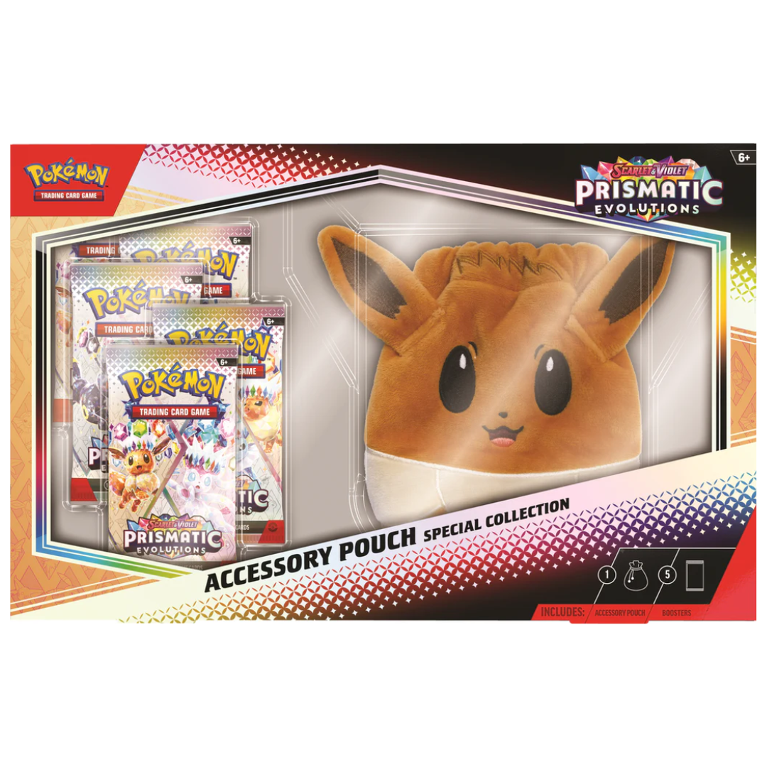 Pokémon Trading Card- Prismatic Evolutions Pouch Collection