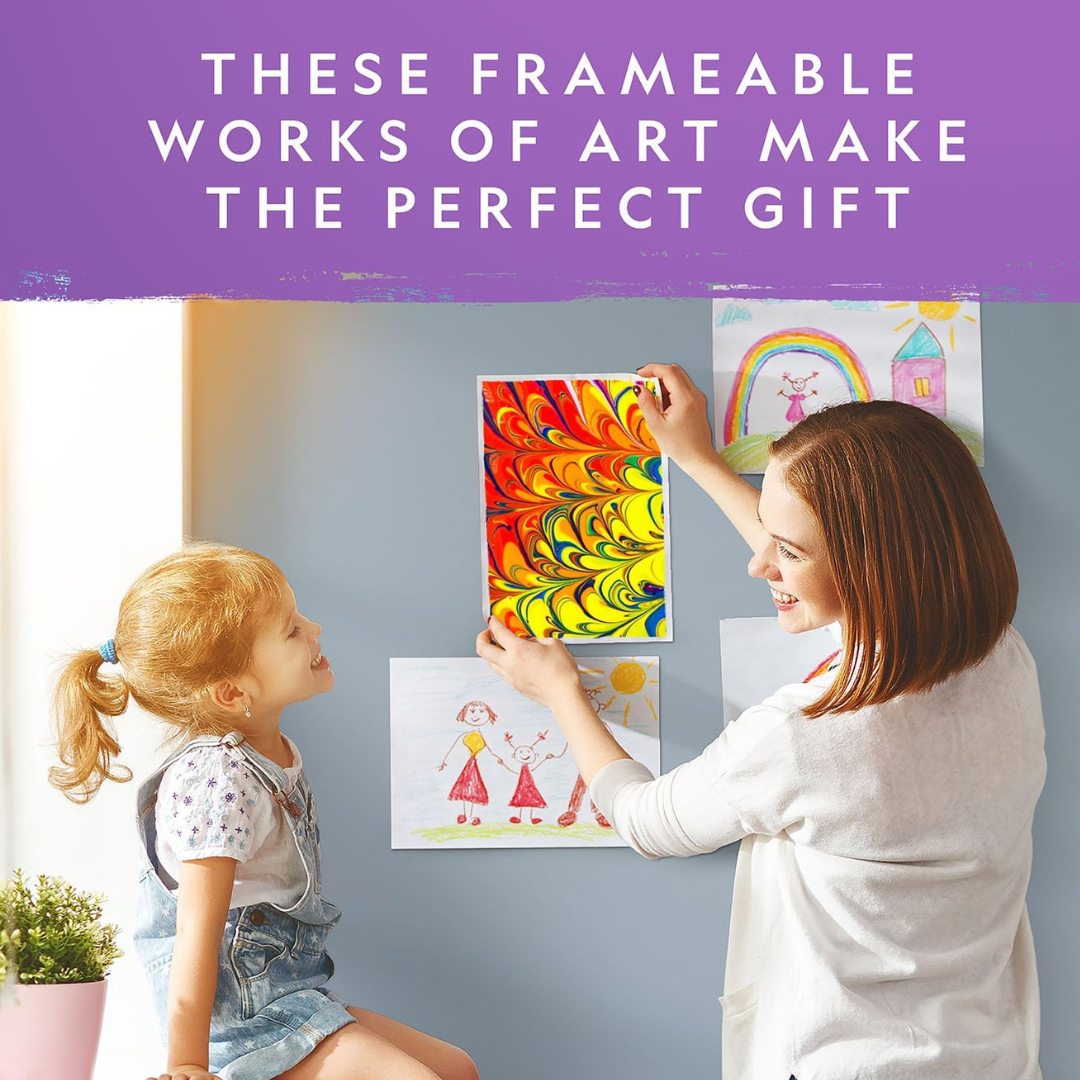 Nat Geo Paint Marbling Craft Kit