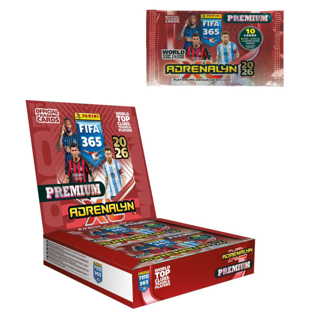 Panini: FIFA 365 2026 Adrenalyn Deluxe Card Pack 3