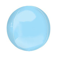 Pastel Blue Orbz Foil Balloon