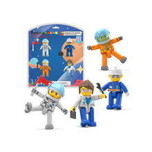 Picasso Magnetic Astronaut Figures 4pcs