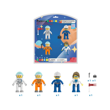 Picasso Magnetic Astronaut Figures 4pcs