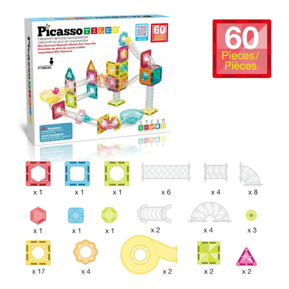 Picasso Mag. Mini Diamnd Run Track 60pcs