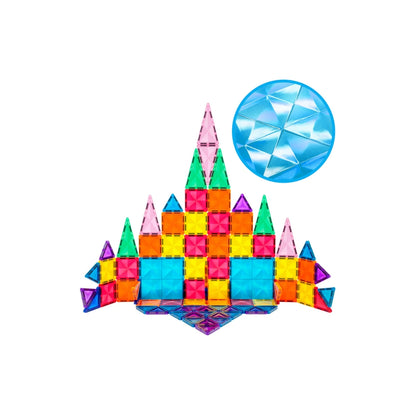 Picasso Magnetic Tiles Mini Diamond Buildng 80 Pcs - 3