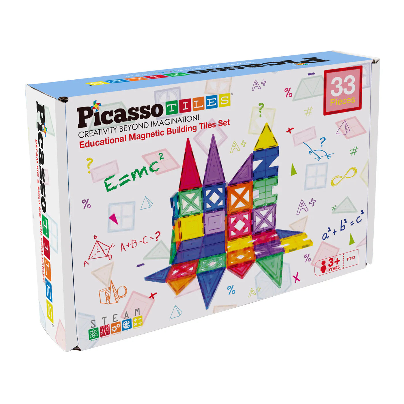 Picasso Tiles 33 Piece Building Blocks1