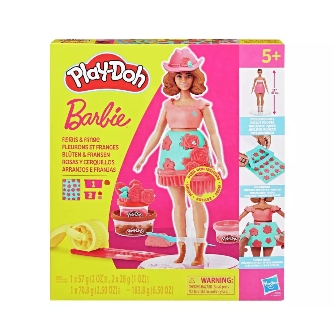 Play-Doh Barbie Florals And Fringe