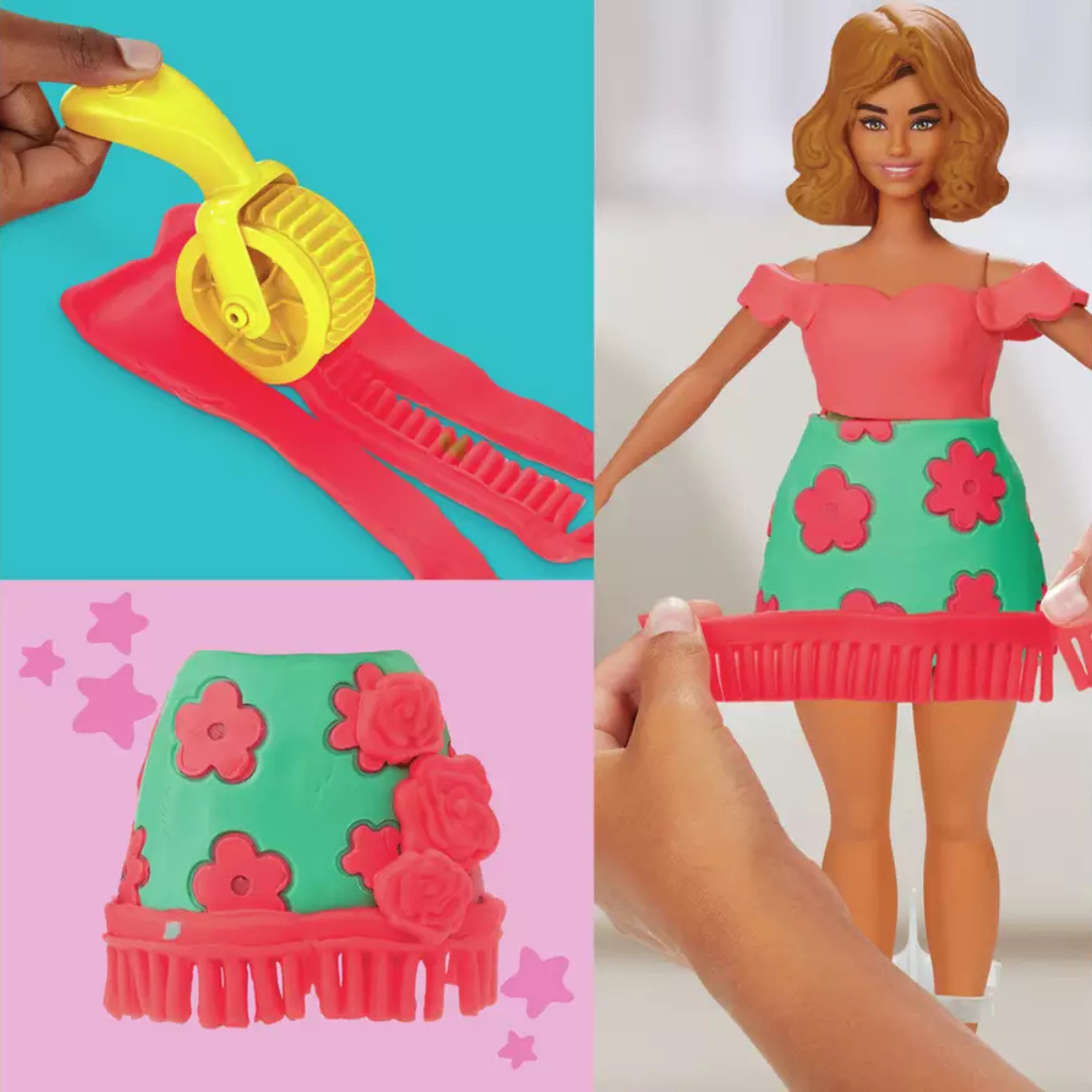 Play-Doh Barbie Florals And Fringe