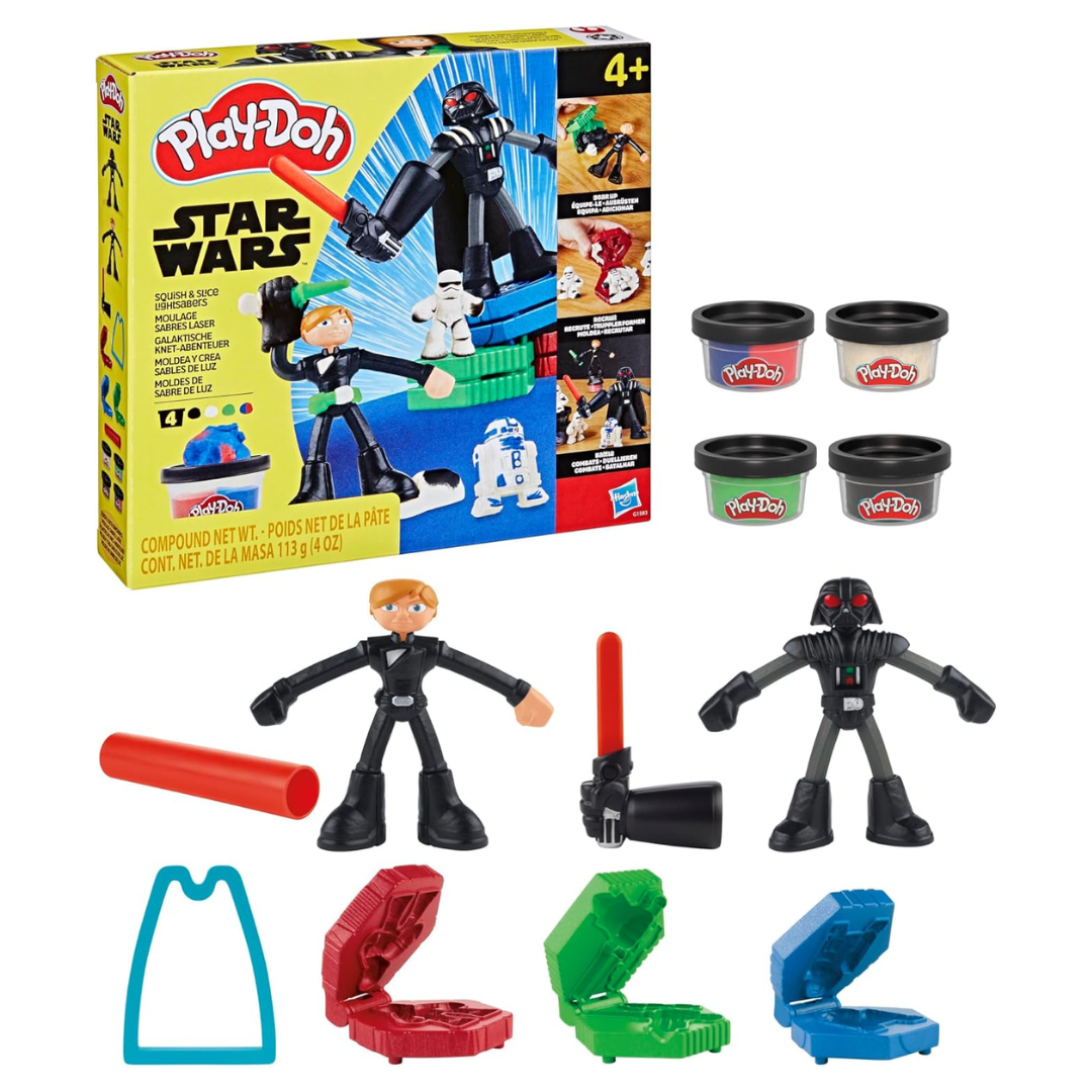 Play-Doh Starwars Squish And Slice Lightsaber 1