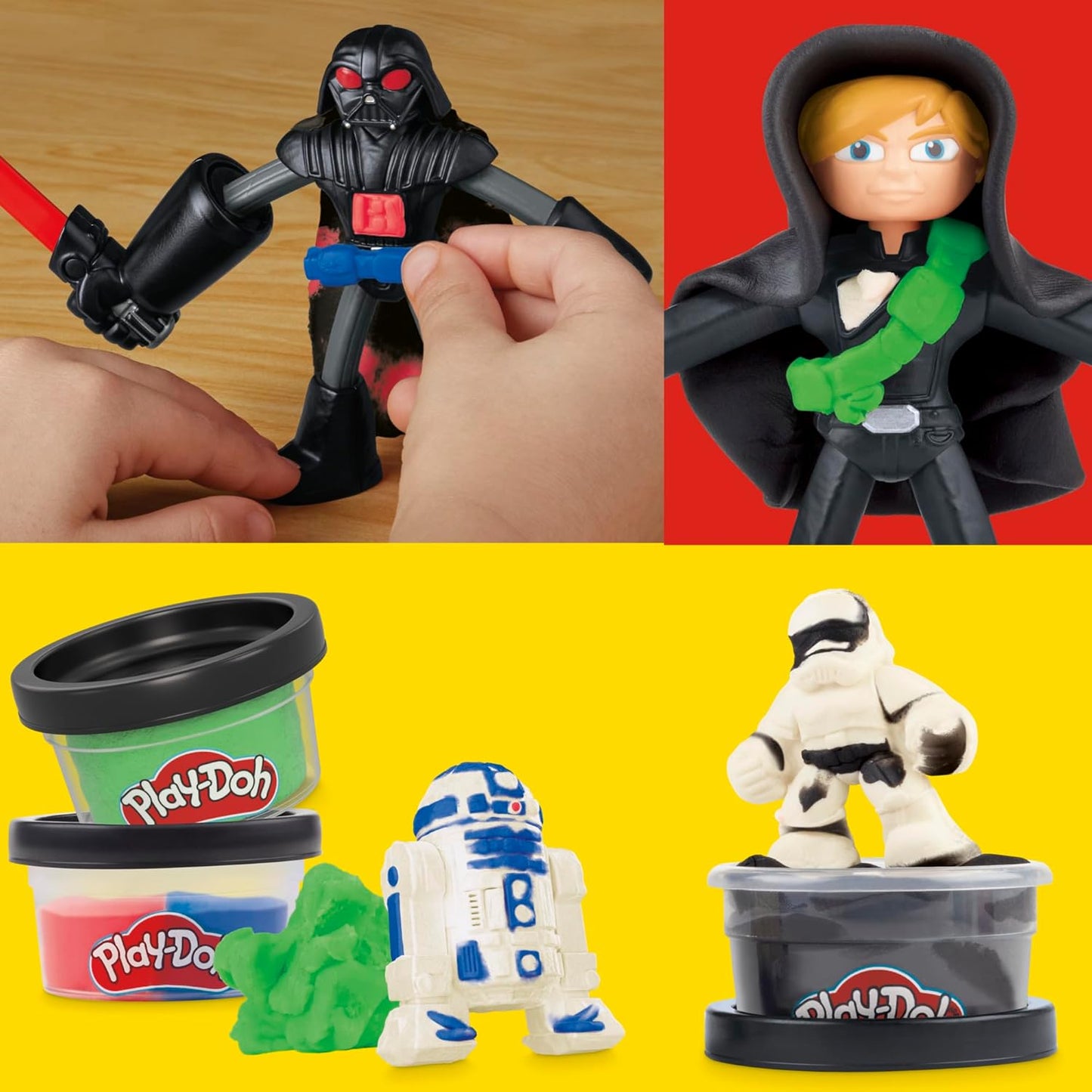 Play-Doh Starwars Squish And Slice Lightsaber 7