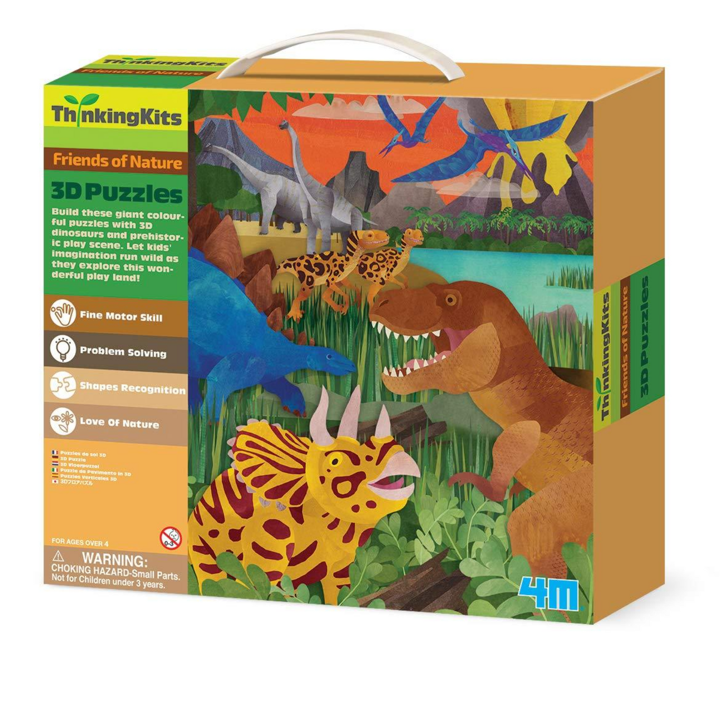 3D Floor Puzzles - Dinosaurs